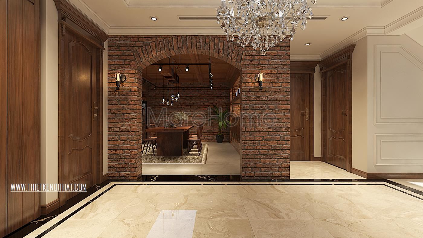 Thiết kế nội thất biệt thự Vinhomes GreenBay HL30 